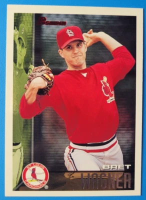 1995 - Topps Bowman - Bret Wagner -  Card #128 - Image 1 of 2