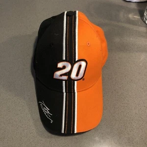 Home Depot Tony Stewart Hat Ball Cap Winner’s Circle Adjust Canvas Orange Black - Picture 1 of 8