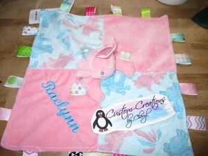 Maßgefertigte rosa Axolotl Taggie Sicherheitsdecke, personalisierte rosa Axolotl Decke - Bild 1 von 2