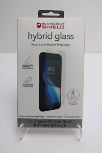 ZAGG Hybrid Glass iPhone SE 2nd Gen 6 6s 7 8 Invisible Shield Screen Protector - Picture 1 of 2