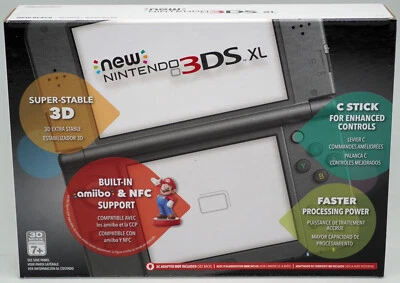 Console Nintendo New 3DSXL (lançamento nos EUA) novo em folha, nunca aberto 3DS - Imagem 1 de 3