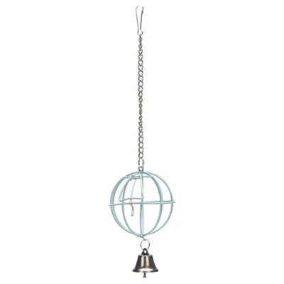 Beeztees Nager Futterball mit Tür Metall mint - für Kaninchen & Nagetiere