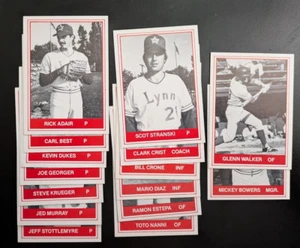 1982 TCMA Lynn Sailors - You Pick 1! - AA Seattle Mariners - Best, Diaz, Walker - Picture 1 of 34