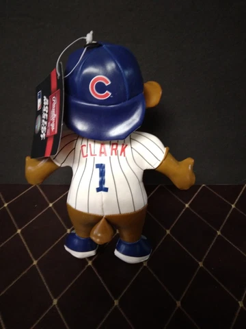 Vintage CHICAGO CLUBS - MLB Mascot Softee Leather Plush - By Rawlings NEW/W/TAGS Cover