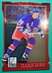 1997-98 Donruss Elite Aspirations #9 Wayne Gretzky Team: New York Rangers 1/750 - Picture 1 of 4