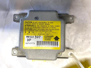 2001 - 2003 MITSUBISHI GALANT Crash Control Sensor Unit Module MR522397 X6T43773 - Picture 1 of 11