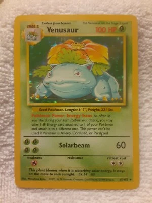 Blastoise BSet2 *Venusaur Base Set * Used* *WOTC *Rare *Bundle - Image 1 of 2