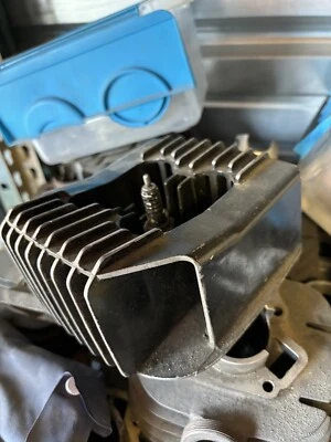 YAMAHA OEM  YSR50 1987-92, Cylinder Head 23H-11111-00-00 YSR 50 - Image 1 of 4