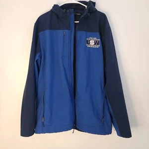 Port Authority USW Local 168M 2XL Blue Jacket With Hood - Picture 1 of 7
