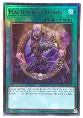 Yugioh Asian-English Magicalized Fusion RC04-AE059 Ultimative Seltenheit - Bild 1 von 2