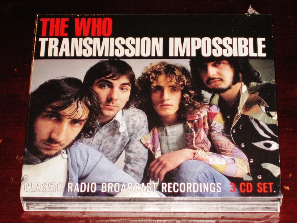 The Who: Transmission Impossible Classic Radio Broadcast Recordings 3 CD Set NEW - Image 1 of 2