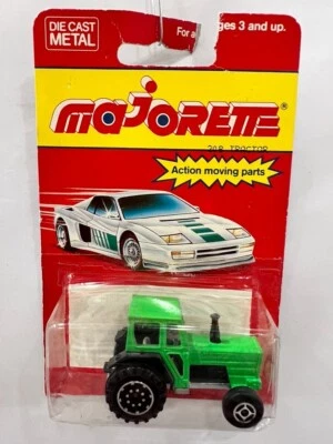 Majorette Movers #208 Farm Tractor  Made In France - Image 1 of 4