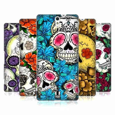 HEAD CASE DESIGNS FLORID OF SKULLS HARD BACK CASE & WALLPAPER FOR SONY PHONES 2 - Image 1 of 4