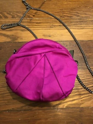 PRECIOSO KOOBA Monedero Magenta Bolso de Noche Monedero Cadena Monedero Foto 1 de 4