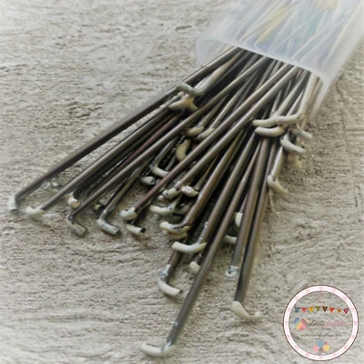 Heidifeathers® 10 x Star Felting Needles (Cream Tip) Medium Needle, Barbed, Fast