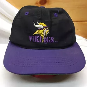 Cappello Berretto Snapback Vintage Logo 7, Inc NFL Minnesota Vikings YOUTH Usato - Foto 1 di 7