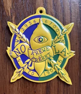Karneval Krewe von Freret Motiv Perlen Anhänger Magnet - Bild 1 von 2