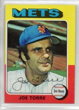 Joe Torre 1975 Topps #565 New York Mets EX {0308
