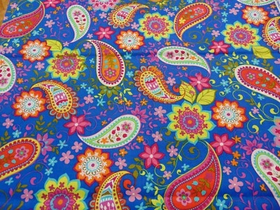 Telas Michael Miller CX4745 Paisley Spree flores florales 58" x 45 Foto 1 de 4