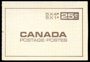 Canada Stamp Booklet - #BK56A (1968) 5 x 1¢ + 5 x 4¢ DEX NF/FL - Bild 1 von 1