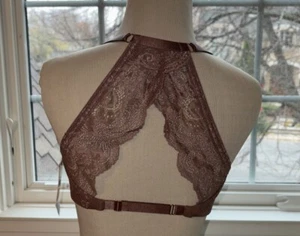 Third Live Lace Racerback Bra Deep Pink. NWT. 32G/34F/36E Front Clasp - Picture 1 of 9