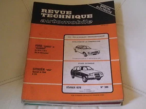 RTA 386 CITROËN VISA Special et Club 4CV évolution FORD CONSUL et GRANADA - Picture 1 of 1