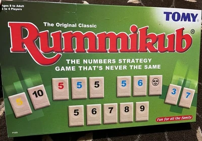 Original Classic Rummikub - 1995 Tomy - Vintage Retro 90s Family Game - Image 1 of 4