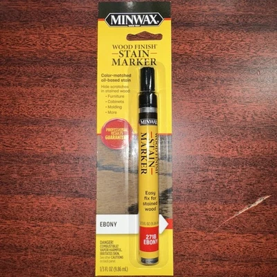 EBONY Minwax Wood Finish Stain Marker - For Easy Touch Ups & Staining - Image 1 of 3