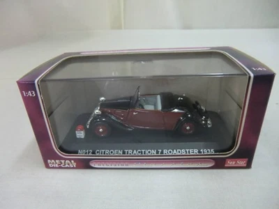 1/43 metallo pressofuso Citroen Traction 7 Roadster 1935 Sunstar - Immagine 1 di 4
