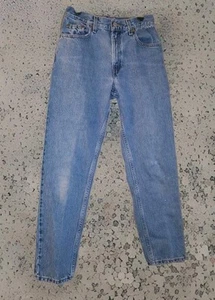 Levi's 550 High Rise Mom Jeans Junior 5 Short Stone Wash Denim Vintage Y2K Hot - Bild 1 von 22