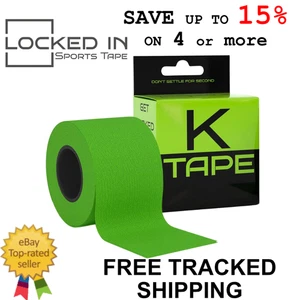 Cinta deportiva de kinesiología bloqueada - rollo de 5 m | Cinta muscular para lesiones físicas y deportivas - Imagen 1 de 9