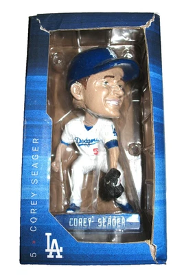 Nuevo en caja Los Angeles Dodgers Corey Seager autógrafo impreso Fielding 2019 Bobblehead Foto 1 de 4
