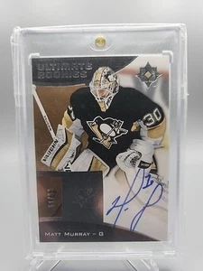 Matt Murray 2015-16 Upper Deck Ultimate Collection Rookie Auto /99 #102 - Picture 1 of 2