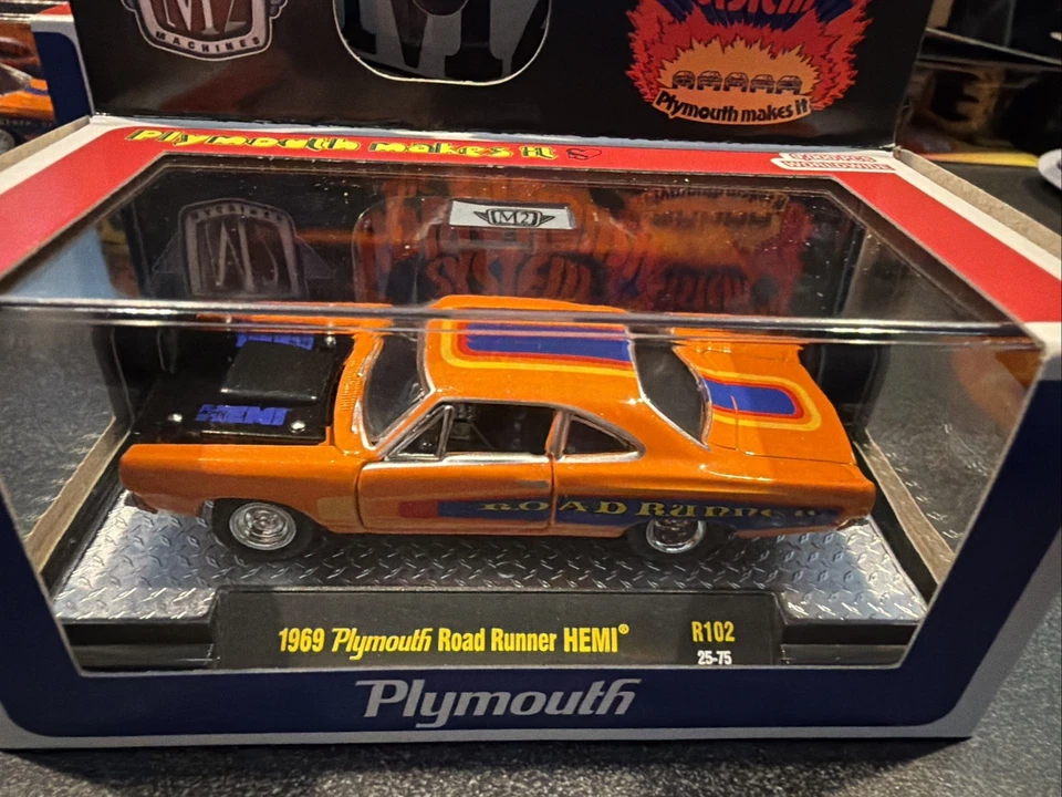 M2 Machines MOPAR 1969 Dodge Charger Daytona HEMI R54 Chase 1 of 750
