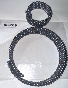 COOL BEANS BLOWOUT: Faux Pearl Choker Necklace and Matching Bracelet 06-709 - Picture 1 of 9