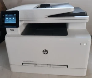 HP Color LaserJet Pro MFP M281fdw AIO 7496PC Printer w/ Black Ink + Cord + USB2 - Picture 1 of 13