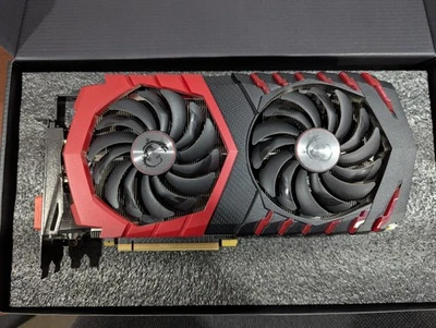 MSI Geforce GTX 1080ti Gaming X 11G GPU Video Graphics Card 11GB GDDR5X - Image 1 of 4