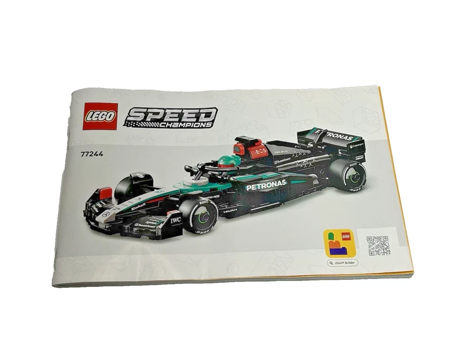 Lego 77224 Speed Champions Instructions Booklet Manual Only - Image 1 of 2