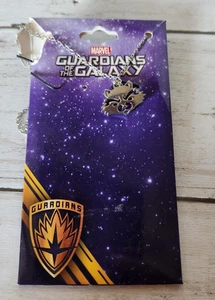 Marvel Guardians of the Galaxy Rocket Fashion Silver Necklace - Picture 1 of 4