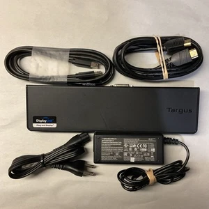 Targus ACP70USZ USB 3.0 SuperSpeed Dual Video Docking Station Display Link - Photo 1/10