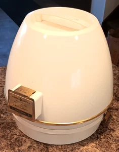 Vintage General Electric Portable Prof. Haartrockner Harthaube Steuerung getestet funktioniert - Bild 1 von 9