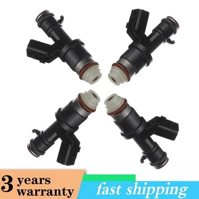4pcs Fuel Injectors For Honda Accord 2.4L 2008-2012 Civic 2012-2015 w/ Calif.  - Image 1 of 4