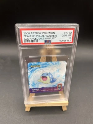 Artbox Pokemon Advanced Action Flipz (2006) AF62 Spheal, Sealeo & Walrein NM - Image 1 of 4