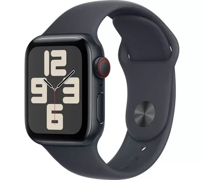 Apple Watch SE - Aluminium - 44MM - Midnight Black - LTE - A2356 - Bild 1 von 4