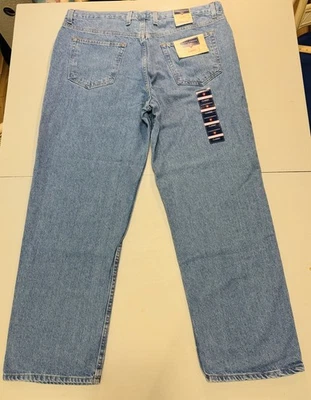 Pantalones de mezclilla clásicos de vaquero de 5 bolsillos para hombre talla W40/L32 100 % algodón  Foto 1 de 4