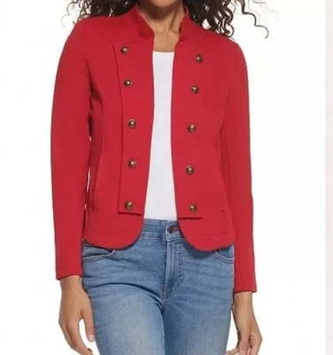 Chaqueta para mujer Tommy Hilfiger banda estilo militar talla XL NUEVA CON ETIQUETAS Foto 1 de 4