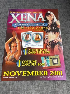 XENA Warrior Princess - Season 6 - Original  A4 Flyer / Sell Sheet /Poster - Picture 1 of 2