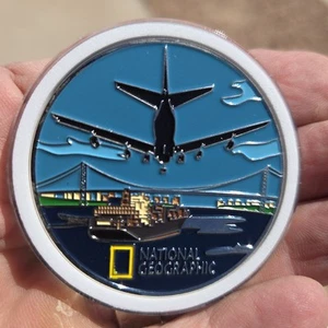 To Catch A Smuggler National Geographic Challenge Coin CBP HSI Border Patrol - Bild 1 von 3