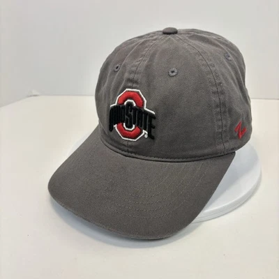 Ohio State Buckeyes Zephyr Adjustable Strapback Hat Gray OSU Cap NCAA - Image 1 of 4