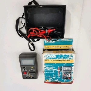 Extech 380360 Megohmímetro Digital Probador de Aislamiento Multímetro AC DC - Imagen 1 de 14